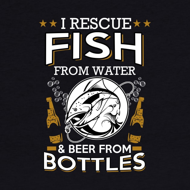 Rescue Fish & Beer by mooby21